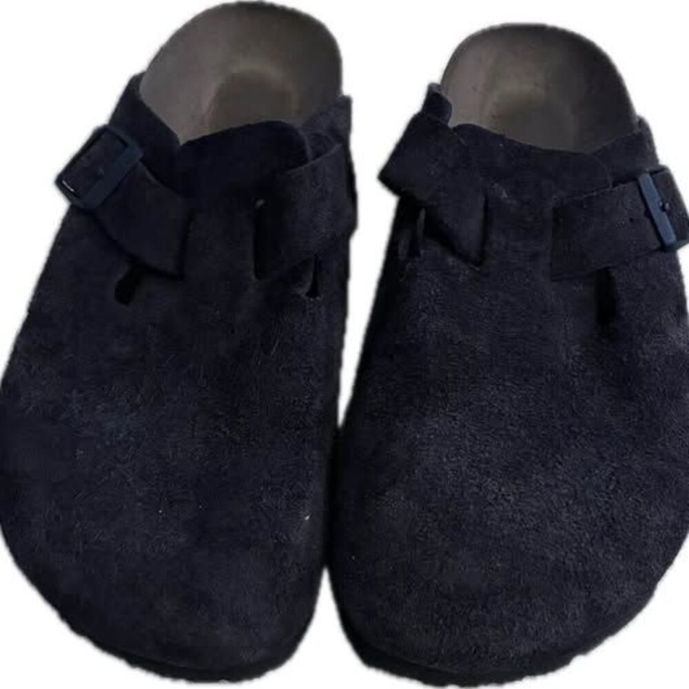 Birkenstock Boston Suede Clogs Size 39